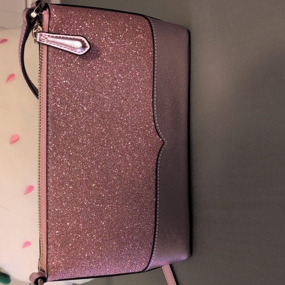 Kate Spade Rose Glitter Crossbody Bag - Picture 3 of 3